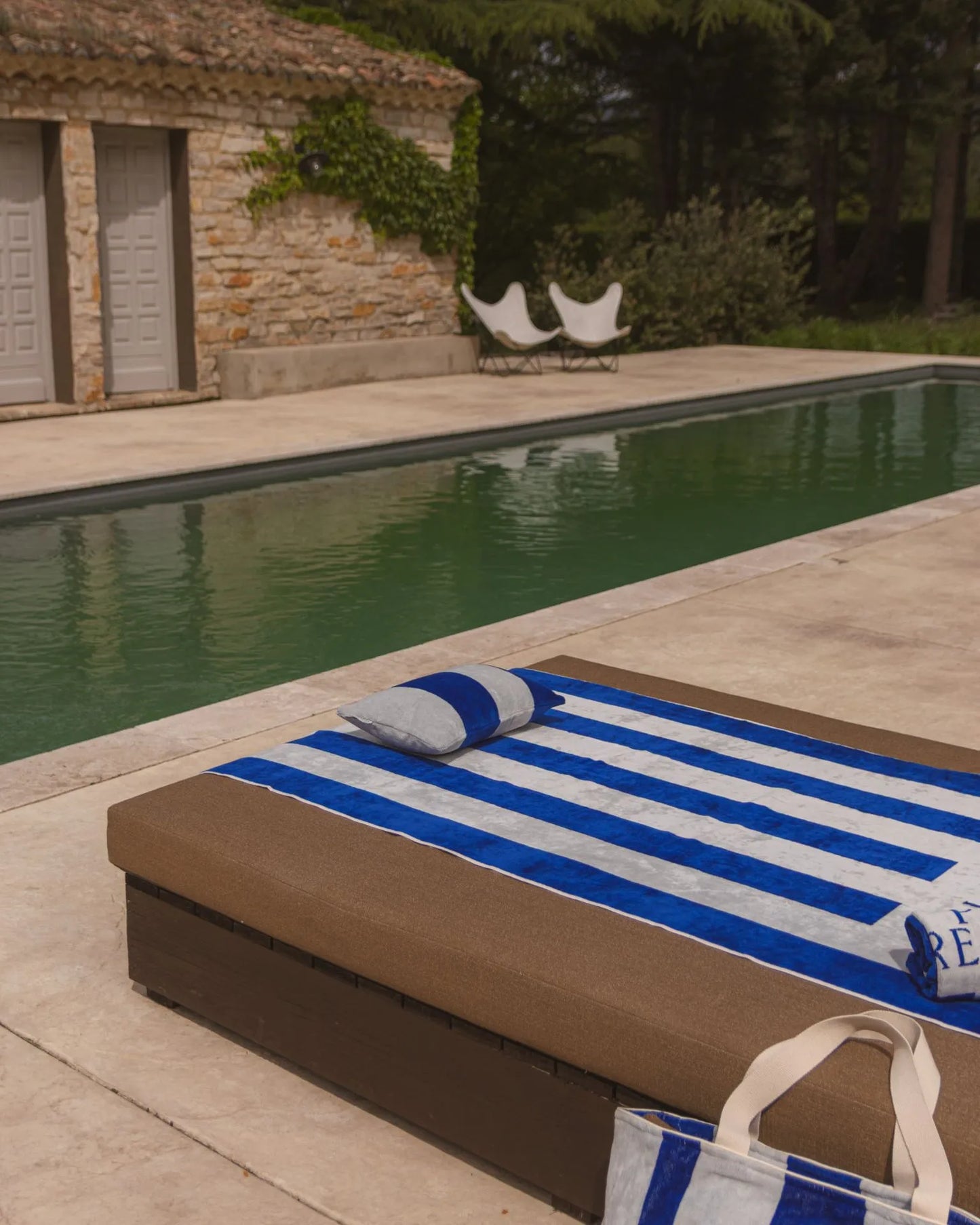 Grand drap de plage - Place réservée