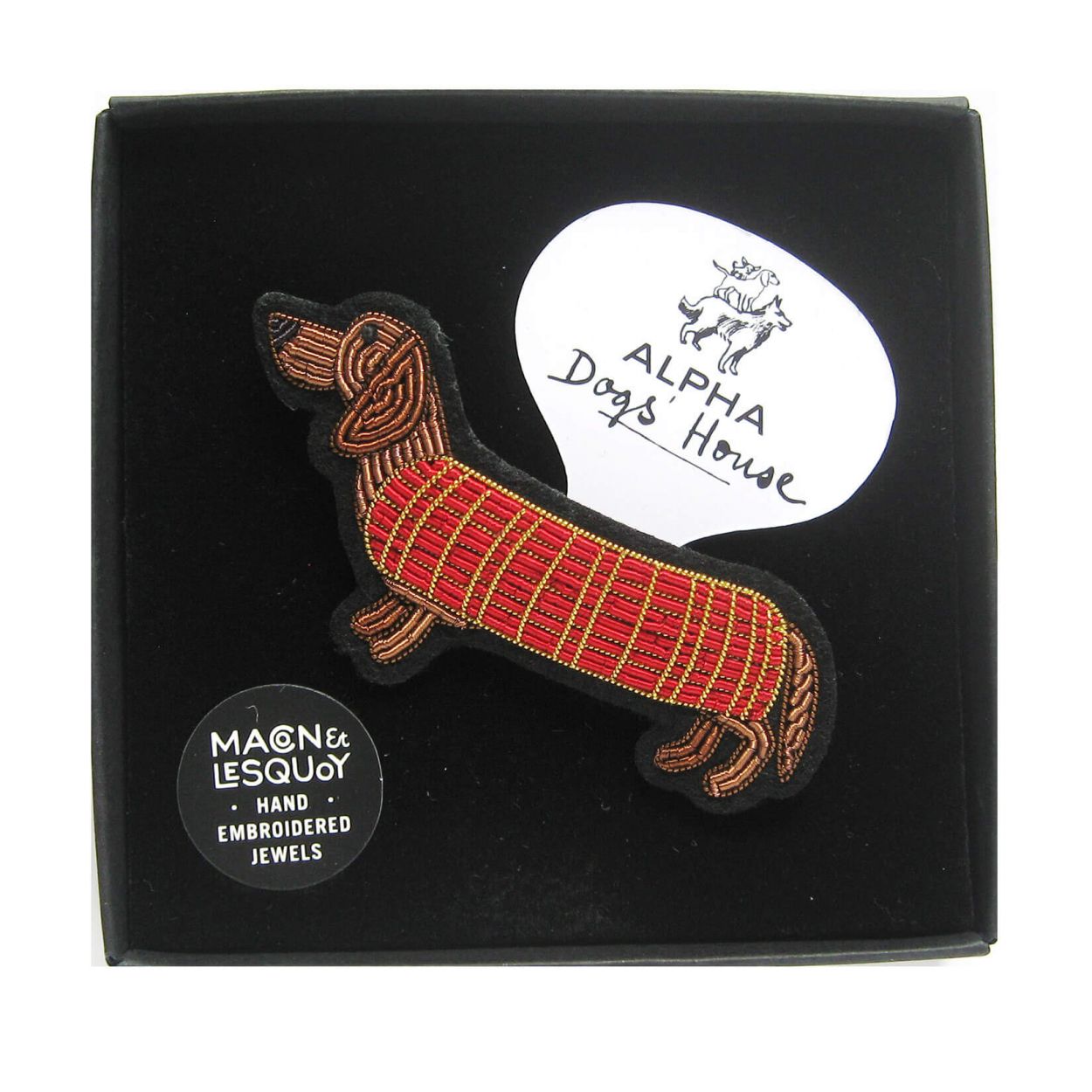 Broche Teckel - Macon & Lesquoy