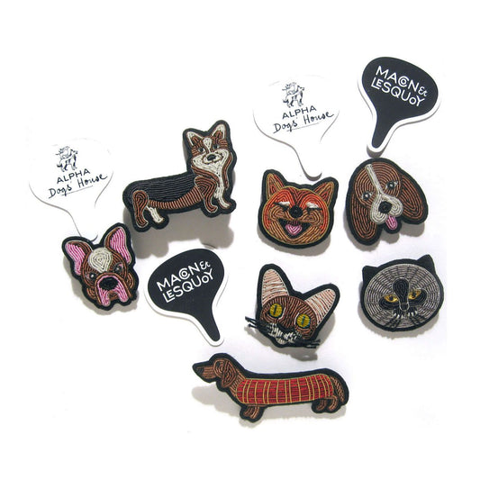 Broche Teckel - Macon & Lesquoy