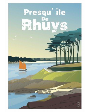 Affiche Presqu'île de Rhuys - Les Cop's