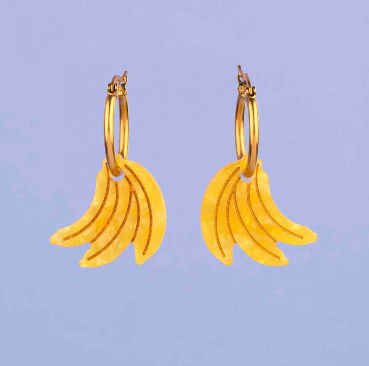 Boucles d'oreilles Banane - Coucou Suzette - Les Cop's