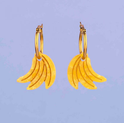 Boucles d'oreilles Banane - Coucou Suzette - Les Cop's