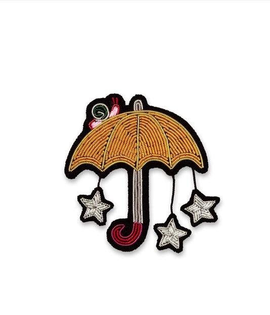Broche Macon & Lesquoy - Parapluie étoilé - Les Cop's